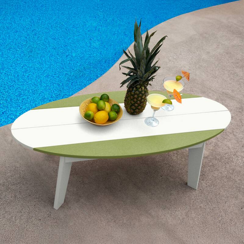 Shoreline Surfboard Outdoor Coffee Table