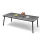 preview thumbnail 14 of 67, Pellebant Patio Dining Table Rectangular Aluminum Outdoor Table