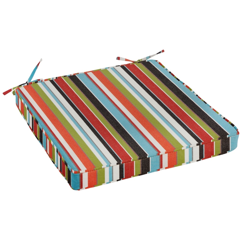 Kokomo Teak Dining Arm Chair Seat Cushion made with Sunbrella Fabric