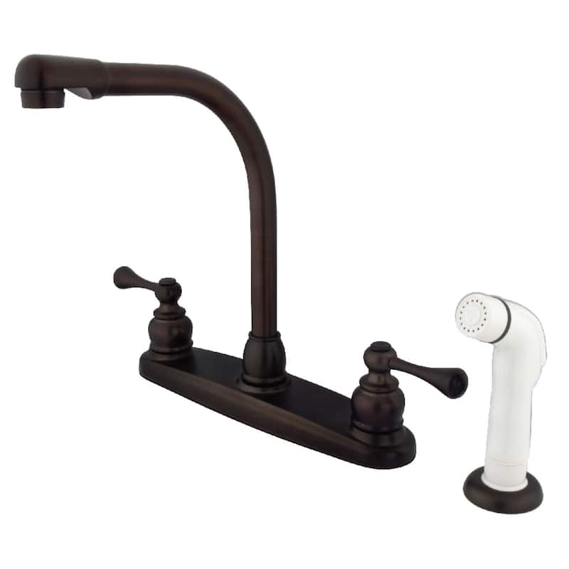 Kingston Brass 8 in. Centerset Kitchen Faucet - Oil Rubbed Bronze