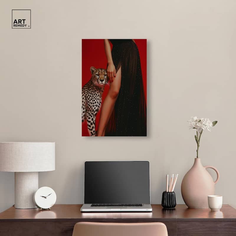 Wild at Heart Canvas by Art Remedy, Gallery Wrapped