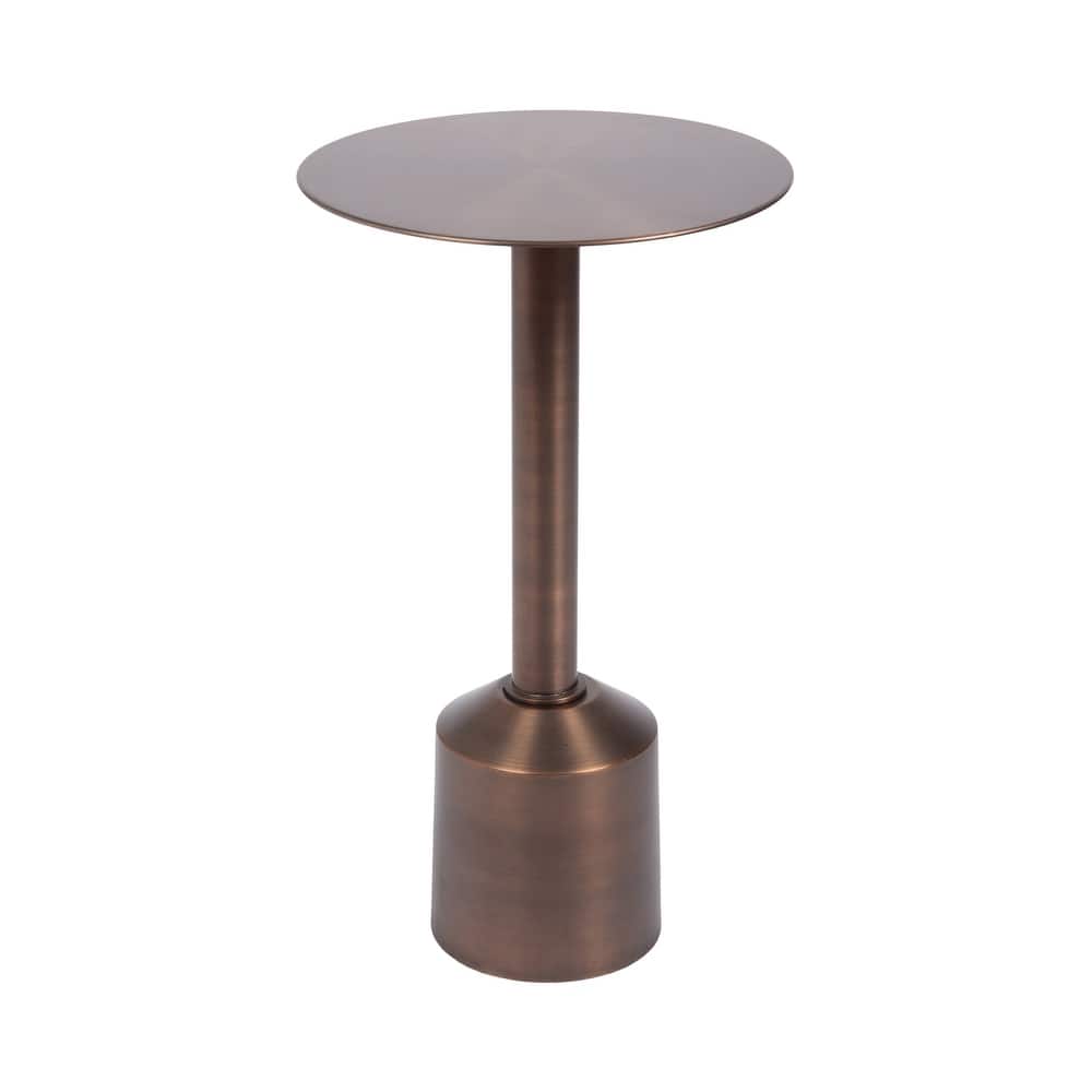 Kate and Laurel Cannings Round Metal Table