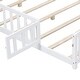 preview thumbnail 6 of 21, Full Montessori Floor Bed with Fence & Door - Safe & Fun for Kids