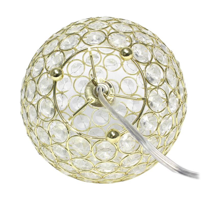 Crystal Ball Sequin Table Lamp
