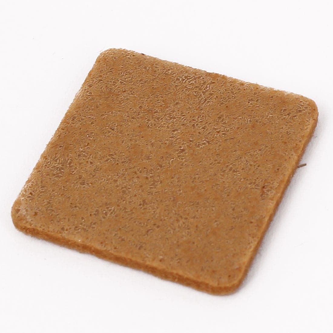 Furniture Feet Anatiskid Adhesive Pad Floor Protector 30mmx30mm 12pcs Camel Tone