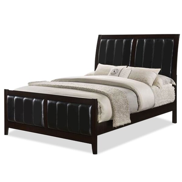 Shop Black Friday Deals On Costway King Size Upholstered Platform Bed Frame Wood Slats Tall Headboard Black Overstock 25745169