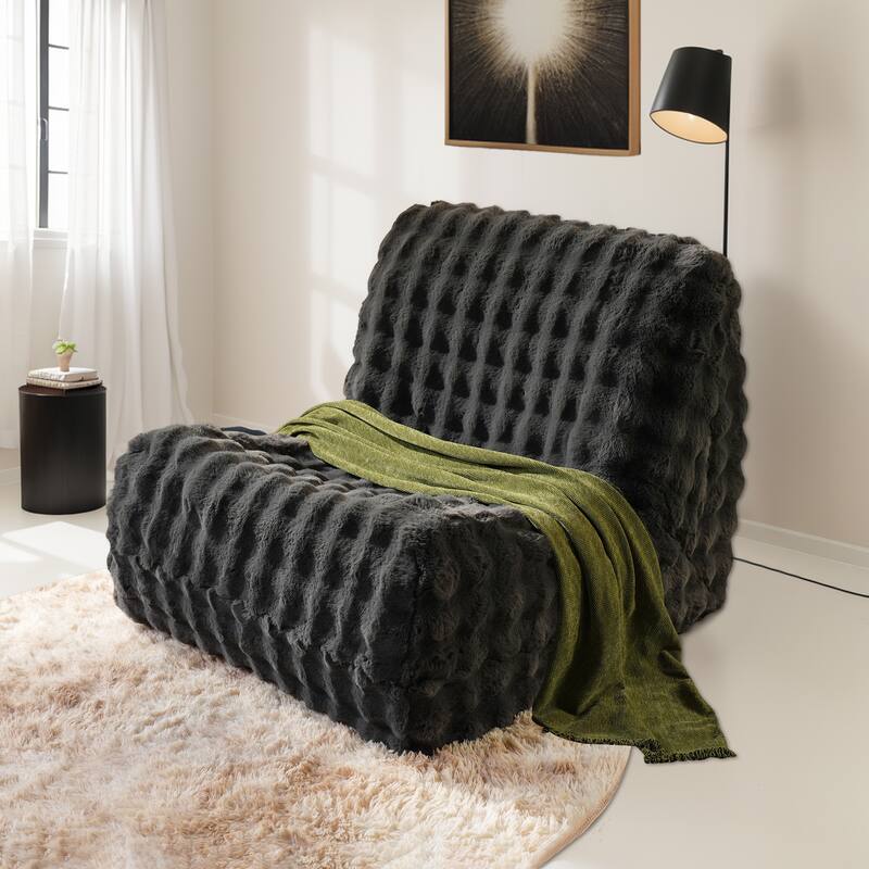 HOOOWOOO Lazy Floor Sofa Couch Corner Fireside Chair