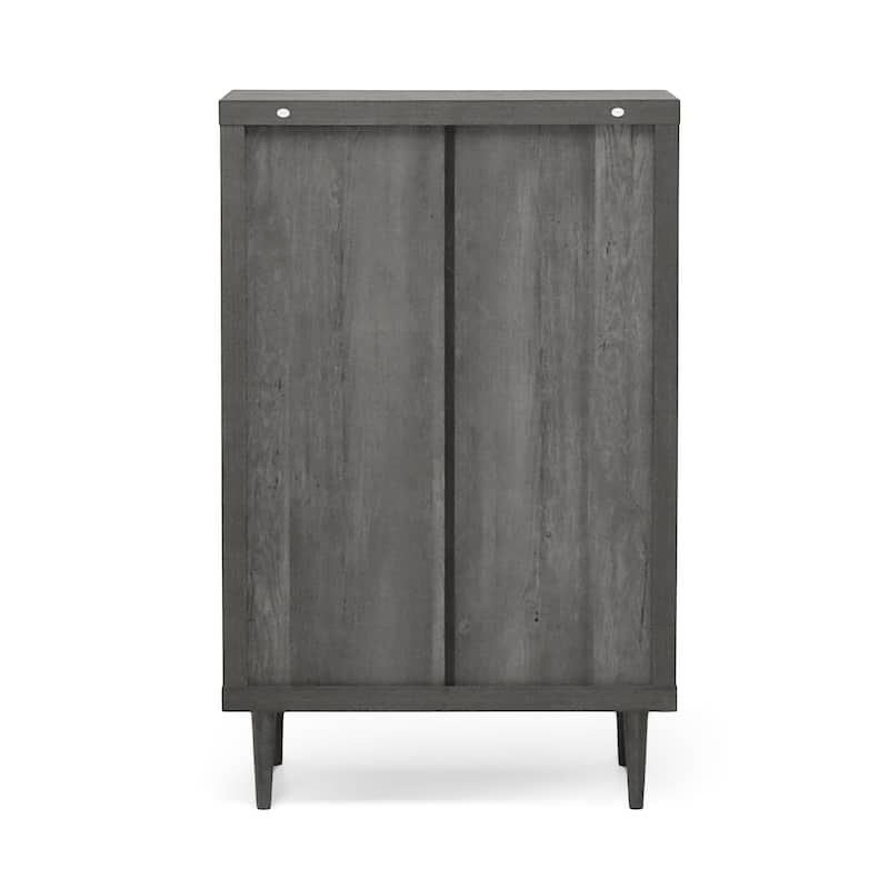5-Drawer Vertical Chest, Modern Wooden Chest of Drawers with Spacious Storage Space for Bedroom, Hallway, Lliving room