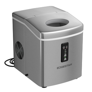 edgestar lbs capacity maker portable ice wide