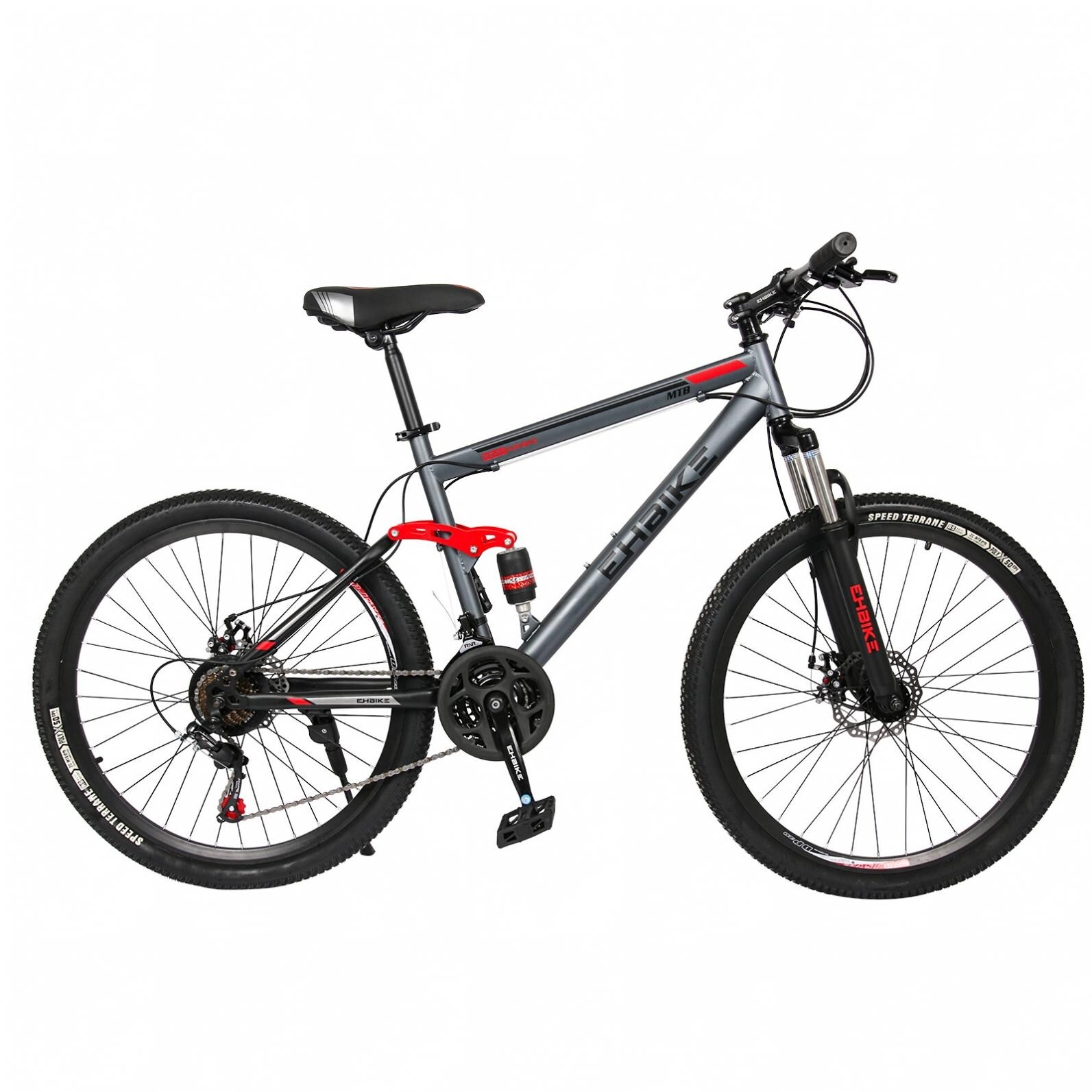 Mountain Bike 26 inch Outdoor Sports 21 Speed High Carbon Steel Mountain Bicycle For Men And Women