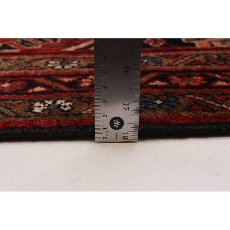 ECARPETGALLERY Hand-knotted Anadol Red Wool Rug - 3'6 x 9'6