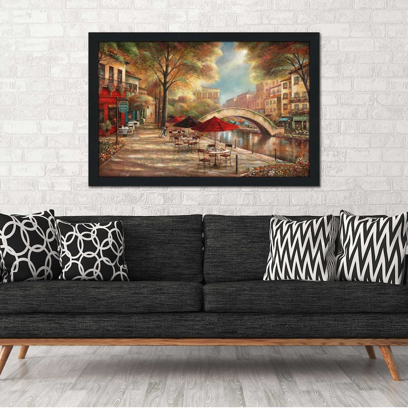 "Riverwalk Charm" by Ruane Manning Print on Acrylic