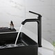preview thumbnail 18 of 39, 9-12" H Solid Brass Single Handle Bathroom Sink Faucet