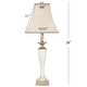 preview thumbnail 7 of 5, SAFAVIEH Lighting 28-inch Mirror Mosaic Table Lamp (Set of 2) - 11"W x 11"D x 28"H