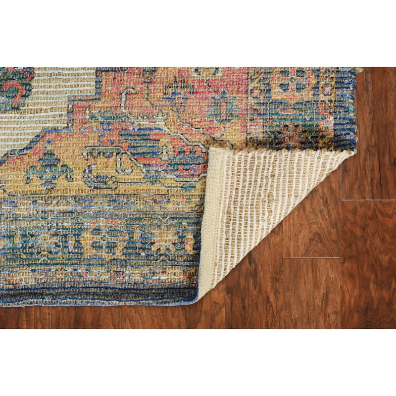 The Curated Nomad Lamartine Hand-woven Jute Pendant Area Rug