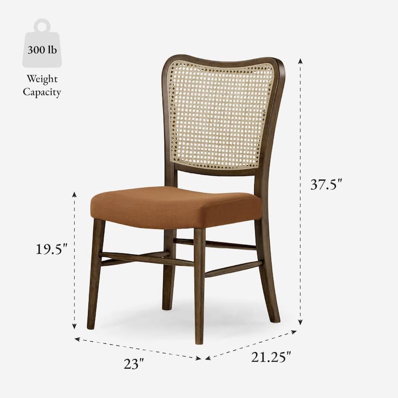 Maven Lane Vera Dining Chairs, Set of 2