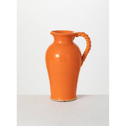 Sullivans Terracotta Pitcher Vase