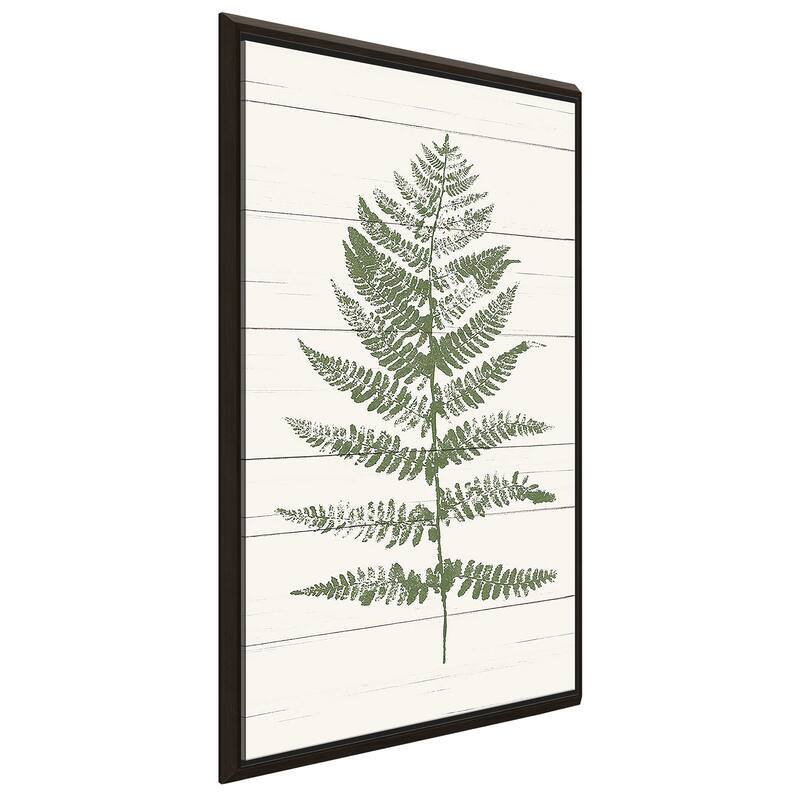 "Fern Print II" Print on Floating Canvas