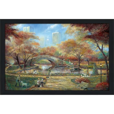 "Dog Park" by Ruane Manning Print on Acrylic