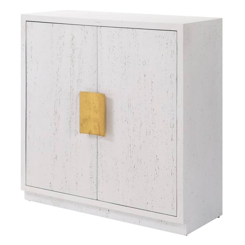 Uttermost 24825 Emma 32" Wide Resin Accent Cabinet with Two Adjustable