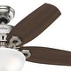preview thumbnail 11 of 19, Hunter 42" Builder Ceiling Fan with LED Light Kit and Pull Chain