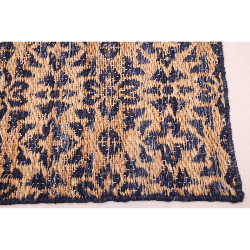 ECARPETGALLERY Flat-Weave Palas Denizli Tan Jute Kilim - 5'2 x 7'5