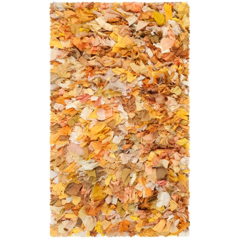 SAFAVIEH Handmade Rio Shag Chihoko 3.5-inch Extra Thick Decorative Rug