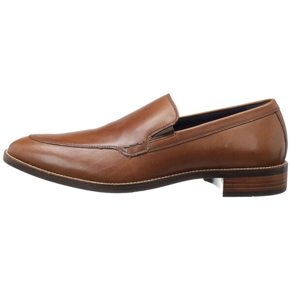 cole haan leather slip on