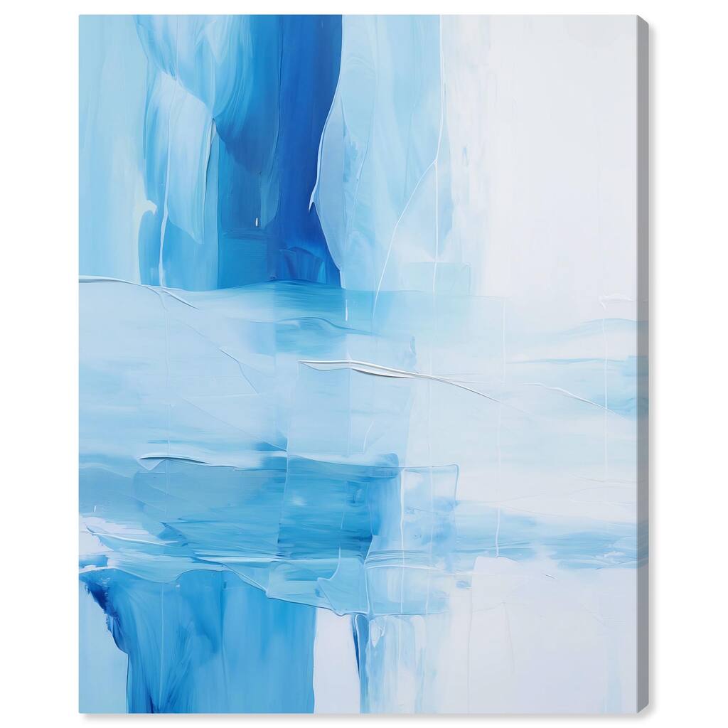 Seraphic Blues II Canvas by Art Remedy, Gallery Wrapped