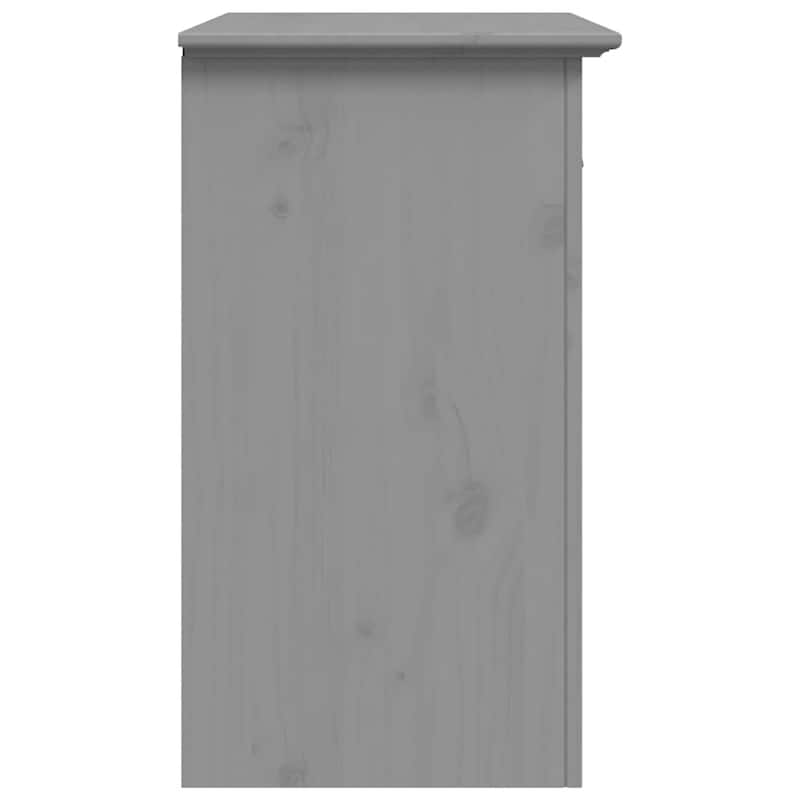 vidaXL Cabinet Nightstand End Side Table with Drawer BODO Solid Wood Pine