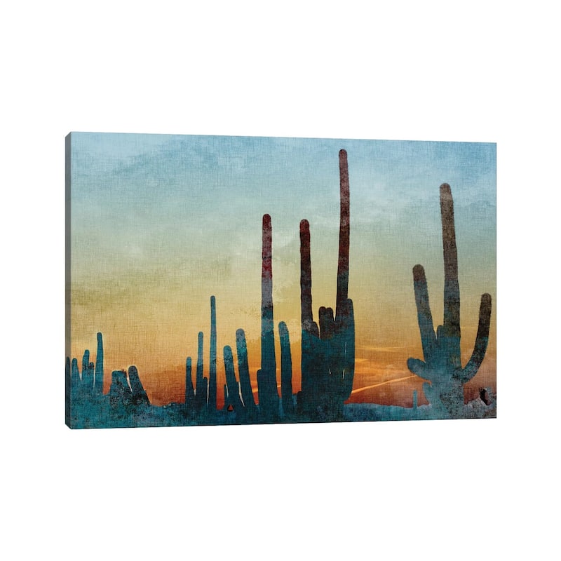 iCanvas "Saguaro Cactus" by Kimberly Allen Canvas Print
