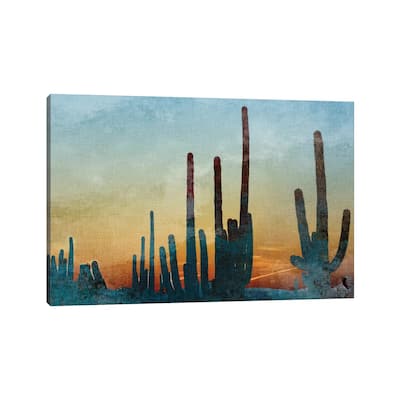 iCanvas "Saguaro Cactus" by Kimberly Allen Canvas Print