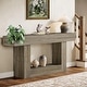 preview thumbnail 39 of 47, Farmhouse 2-Tier Entryway Table for Living Room, Hallway, Foyer
