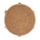 preview thumbnail 8 of 7, Savannah Woven Rattan Round End Table