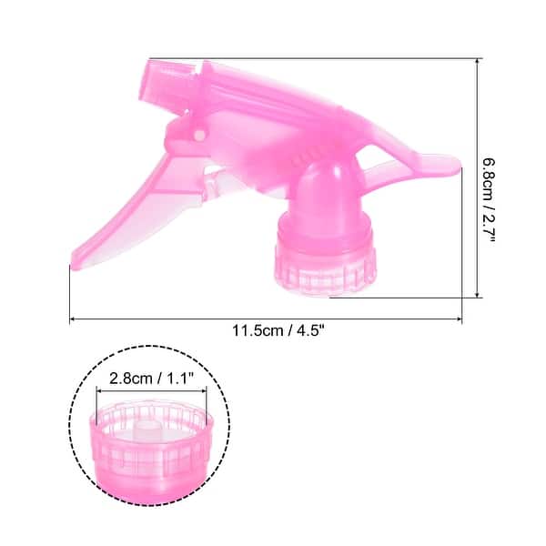 2-Pack Pressure Spray Bottle Nozzles - Fits Soda Bottles, Adjustable Mist/Jet For Garden & Cleaning