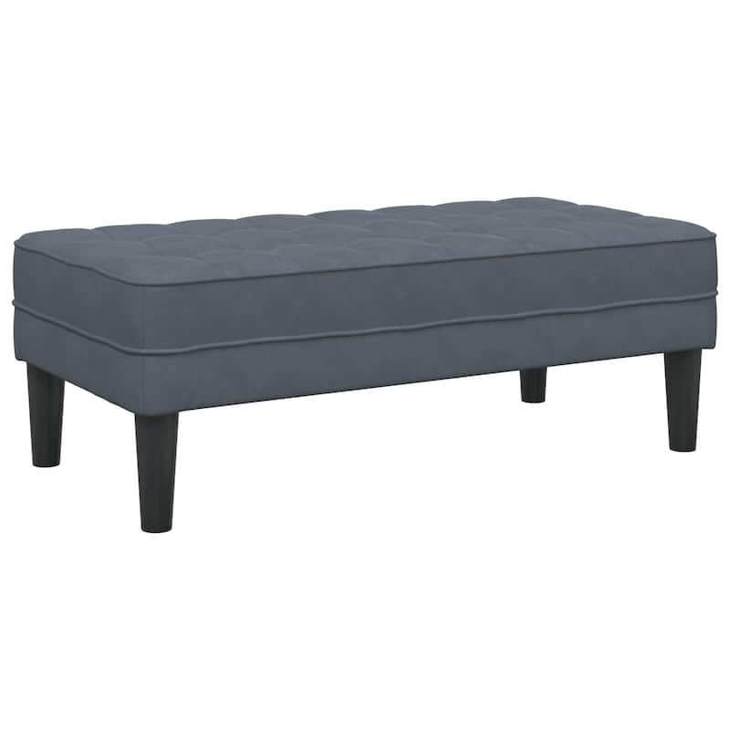 Handy Dual-Color Storage Bench - 44.5 x 22.4 x 15.4 in