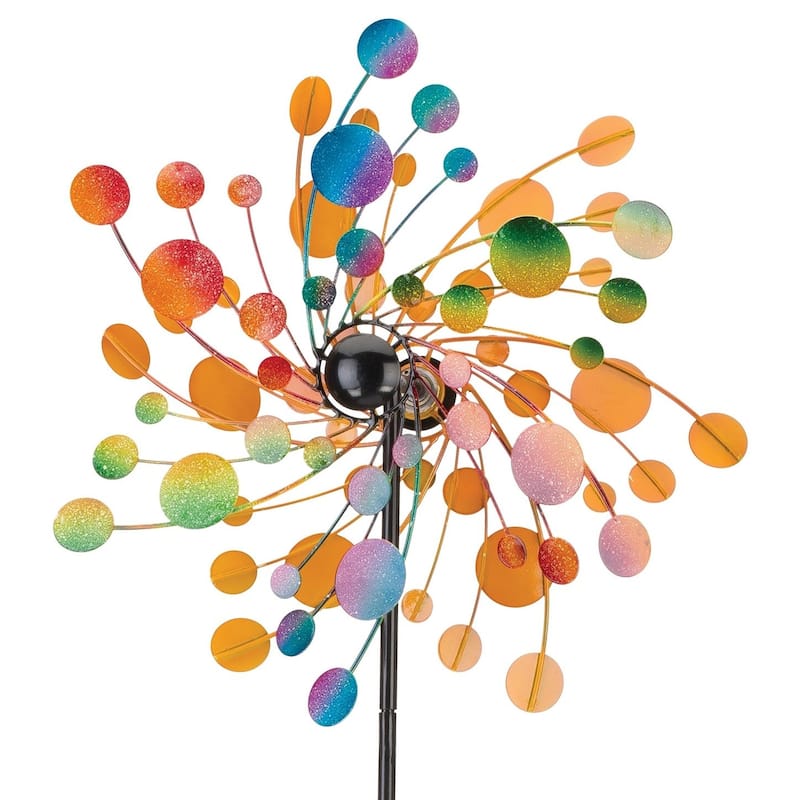 19 Wind Spinner - Confetti - 19"x7.75"x70"
