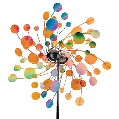 19 Wind Spinner - Confetti - 19"x7.75"x70"