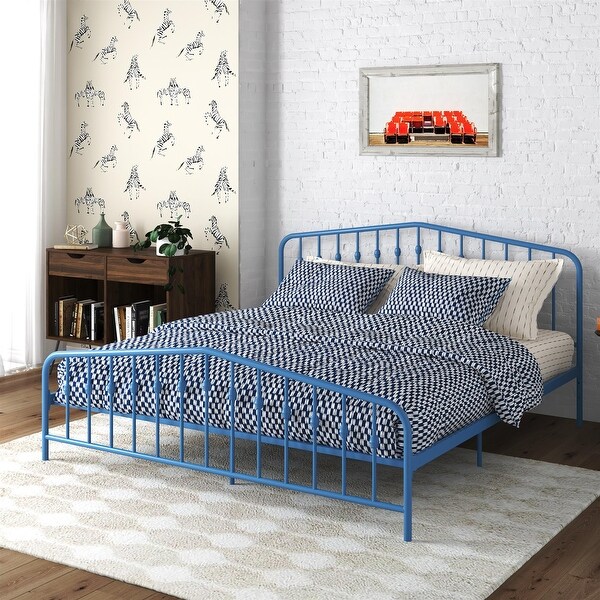 The Novogratz Bushwick Metal Platform Bed Frame - On Sale