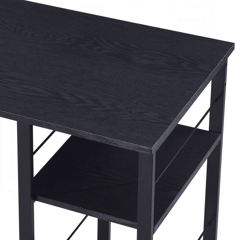 Versatile Metal and Veneer Writing Desk for Efficient Work and Study