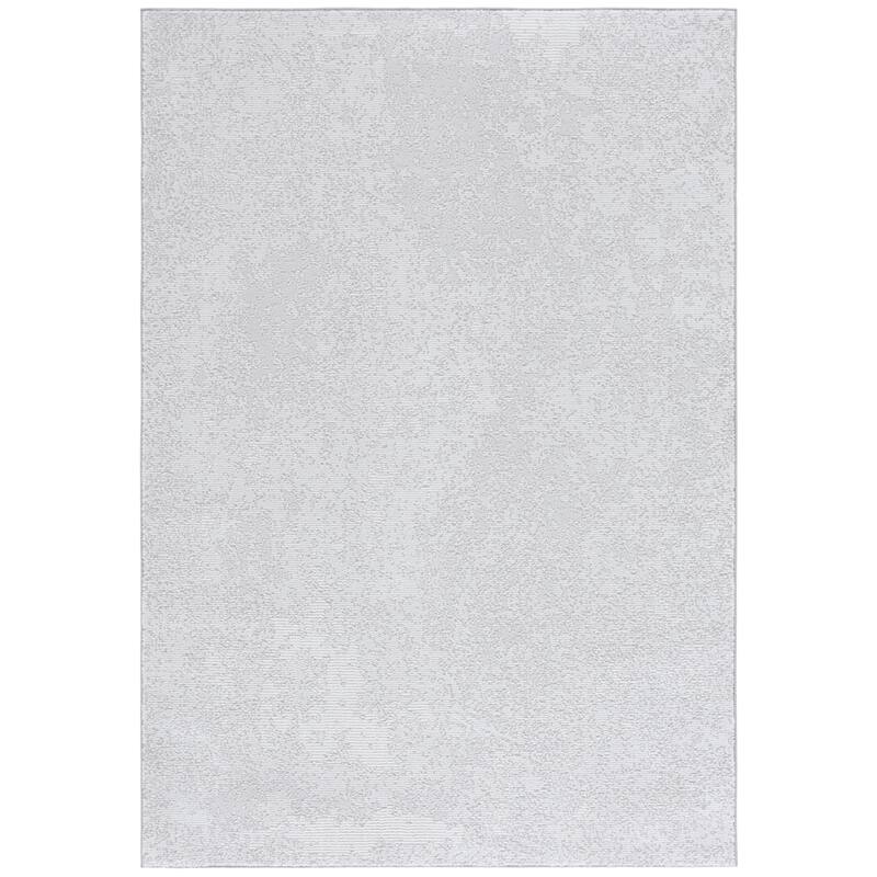 SAFAVIEH Parker Zita Modern & Contemporary Rug - 6'7" Square - Grey/Light Grey