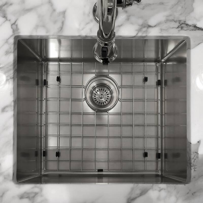Whitehaus Noah Plus 17-3/4" Single Basin Kitchen Sink for Undermount