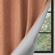 preview thumbnail 63 of 90, Linen Texture 100% Blackout Grommet Curtain Pair(2 panels)
