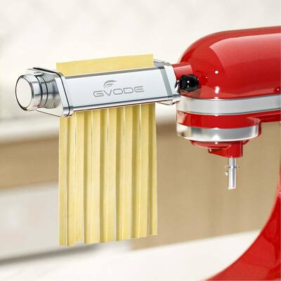 3PCS Stainless Steel Pasta Sheet Roller Maker Set Stand Mixer For Kitchenaid
