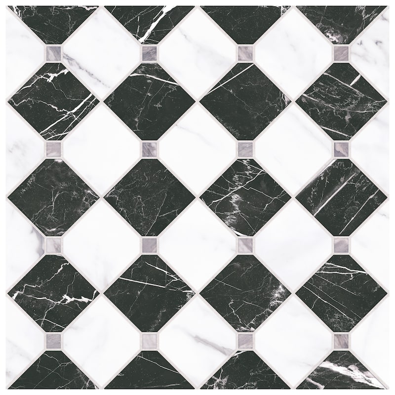 Merola Tile Tuscany Firenze 17-3/8" x 17-3/8" Porcelain Floor and Wall Tile