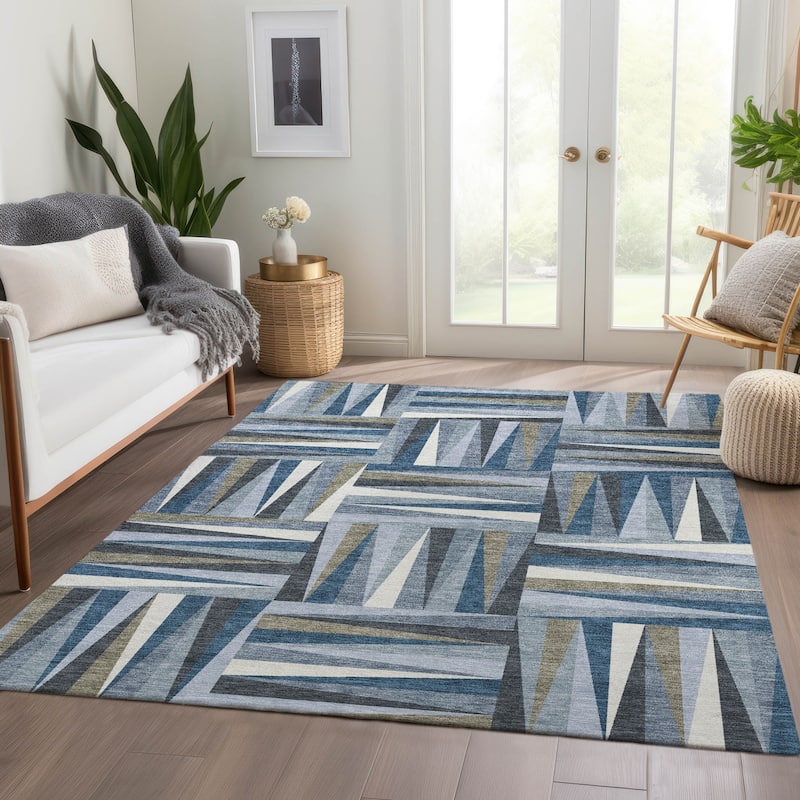 Premium Washable Super Soft Modern Glase Mayfield Rug