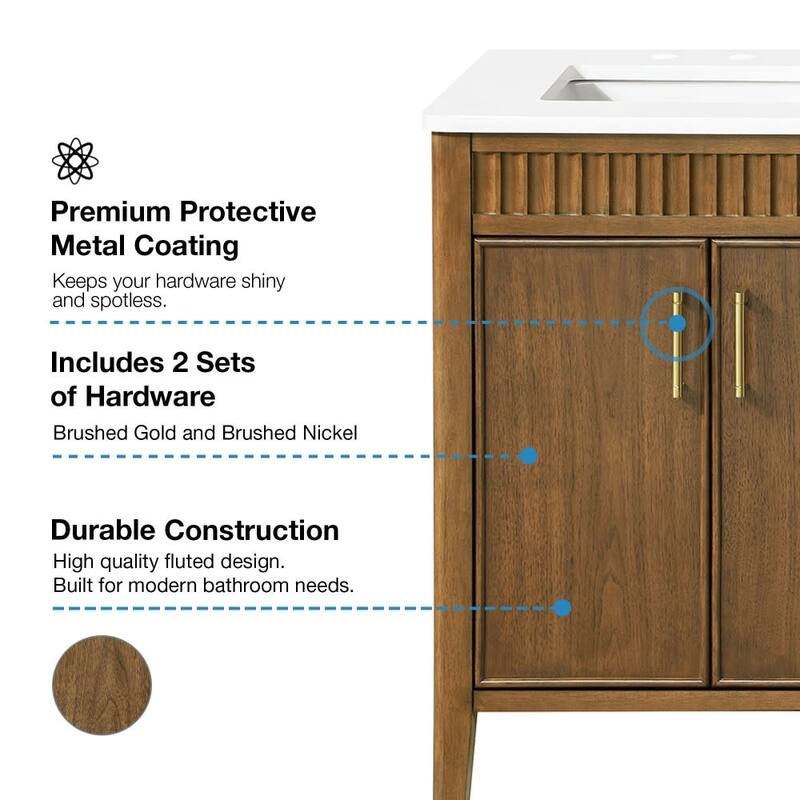 Ove Decors JULIETTE-60 Juliette 60" Free Standing Double Basin Vanity