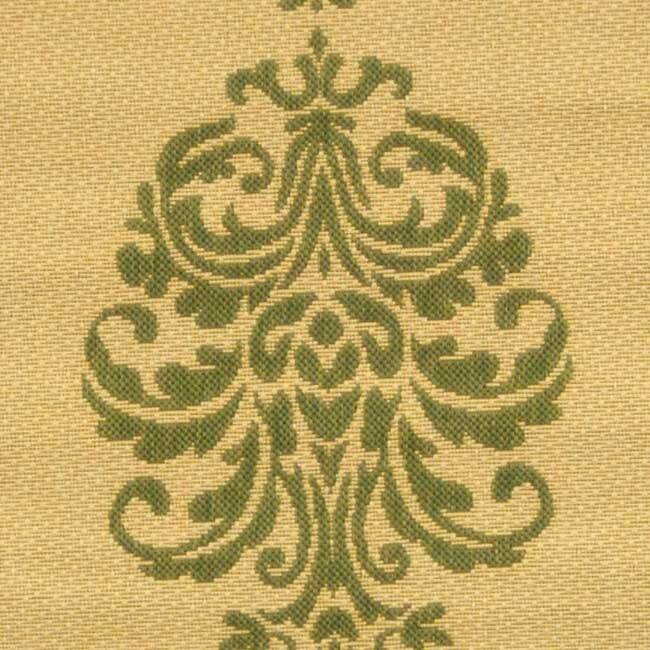 SAFAVIEH Courtyard Pauley Damask Indoor/ Outdoor Waterproof Patio Backyard Rug