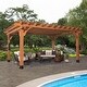 preview thumbnail 1 of 12, Backyard Discovery 16' x 12' Beaumont Pergola
