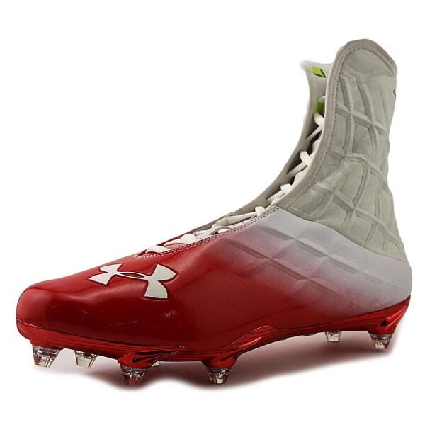 under armour red cleats